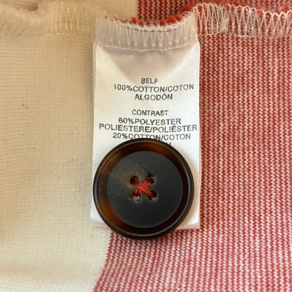 Anthropologie Sunday in Brooklyn Structured Boxy Tee Top Striped Medium - Picture 11 of 14